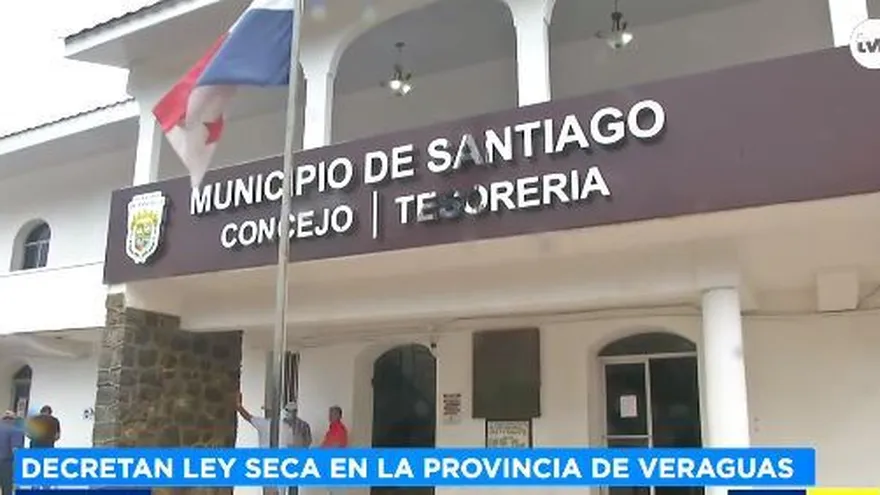 Distrito de Santiago de Veraguas se mantendrá en ley seca por un mes más