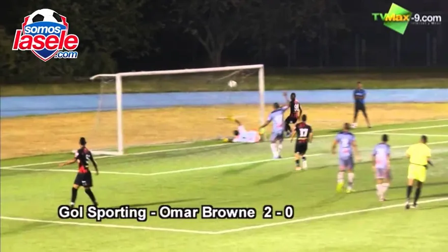 Los académicos le quitaron el invicto a los "Leones" Sporting SM 2 Plaza Amador 1