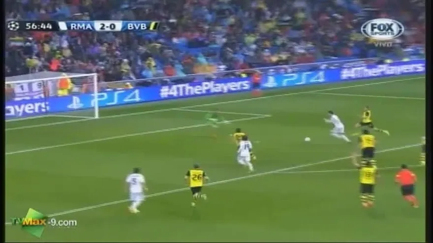 Gol de Cristiano Ronaldo para el 3-0 del Real Madrid