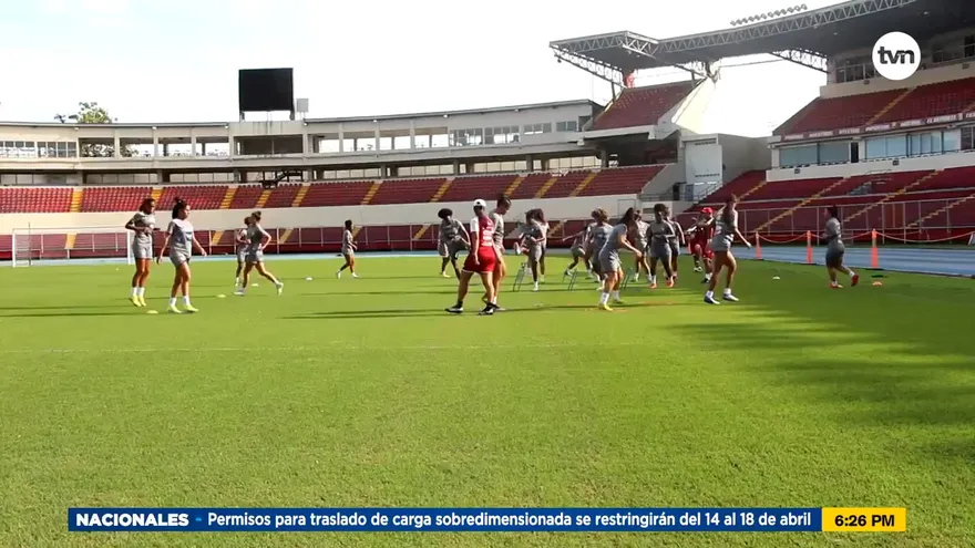 Selección femenina de Panamá preparada para El Salvador