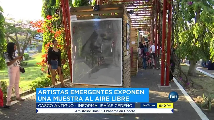 Artistas exponen en el Macrofest