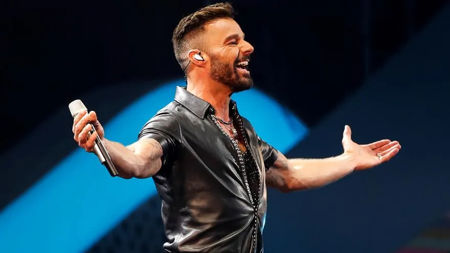 En la imagen, el cantante puertorriqueño Ricky Martin.
