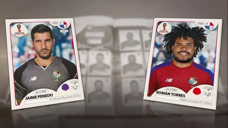 La Sele en el álbum de Panini