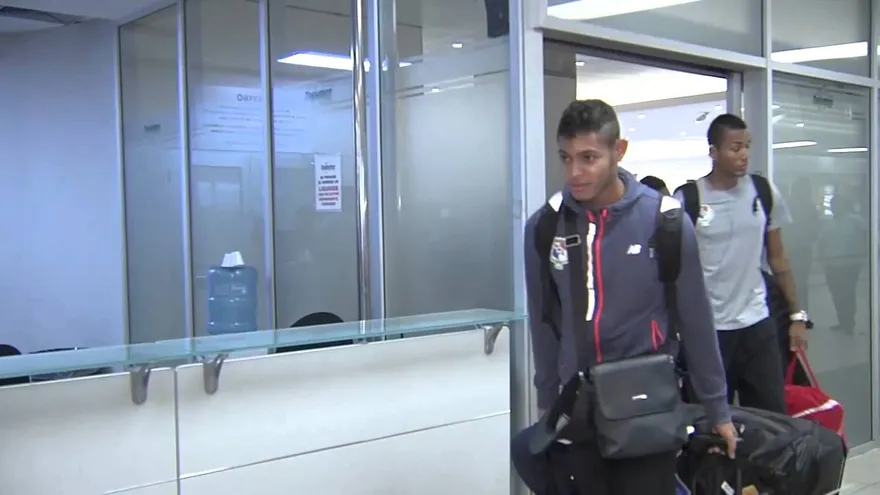 Llegada de la Sele Sub 20 a Panamá