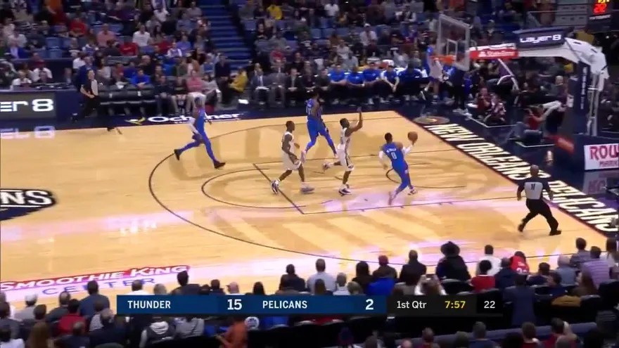 Resumen Thunder -  Pelicans