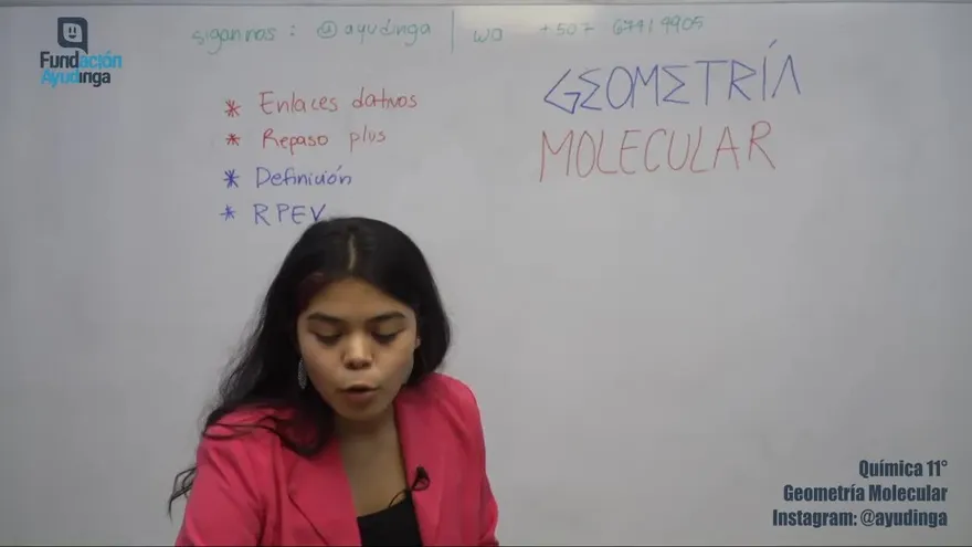 Ayudinga Química 11° - Geometria Molecular 16 de abril de 2020