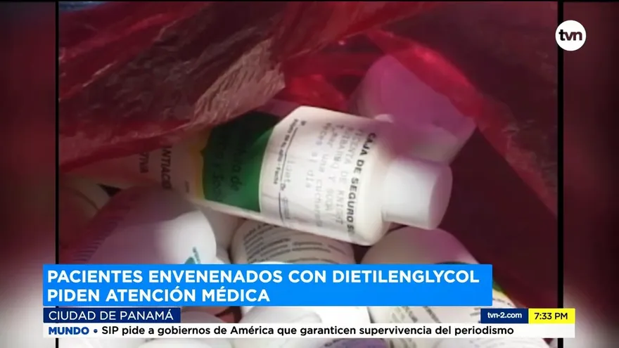 Pacientes envenenados con dietilenglycol piden atención médica