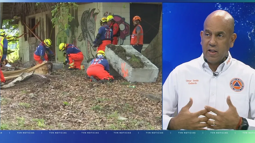 Omar Smith, director del Sistema Nacional de Protección Civil.