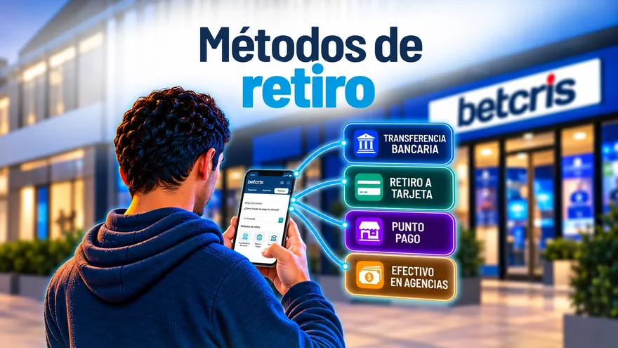 Métodos de Retiro Betcris