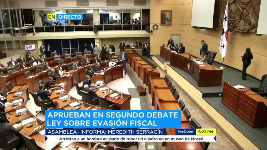 Asamblea aprueba en segundo debate penalizar la evasión fiscal