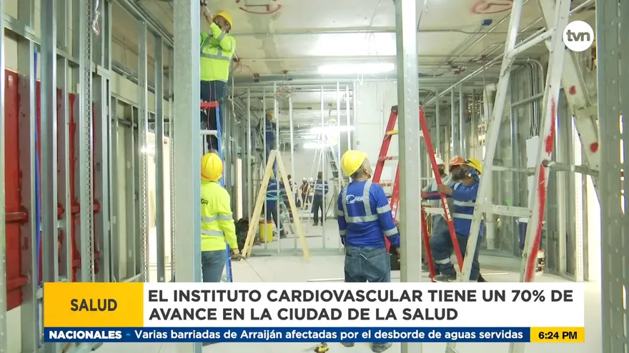 Avanzan los trabajos en la Ciudad de la Salud
