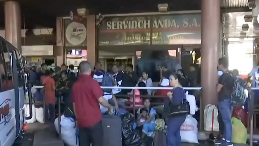 Muchos desplazamientos por fiestas de fin de año en Chiriquí