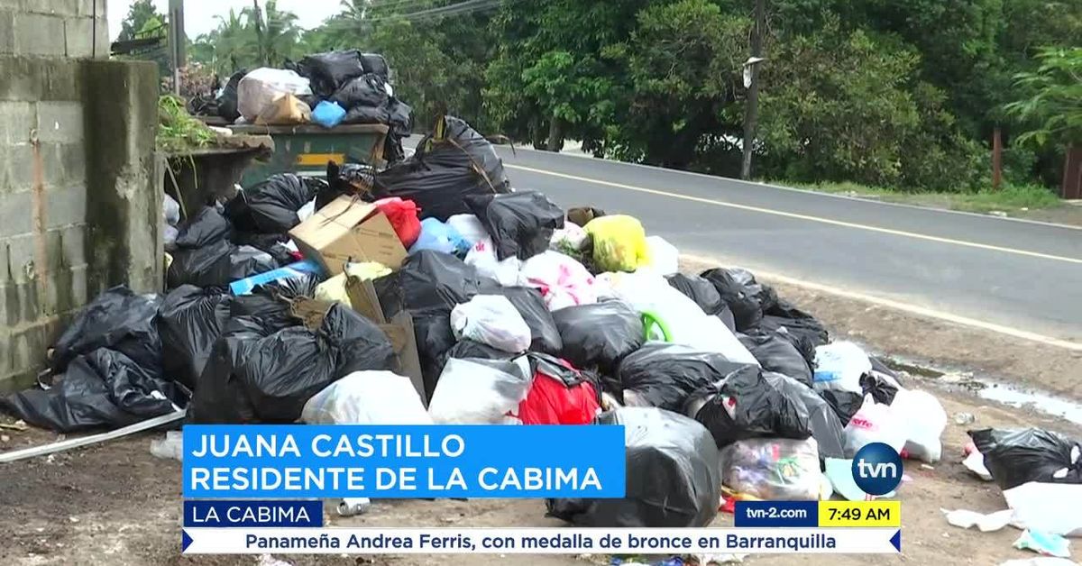 Vecinos en Panamá Norte se quejan por falta de recolección de la basura ...