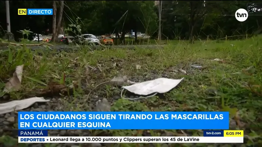 Autoridad de Aseo denuncia la mala disposición de las mascarillas