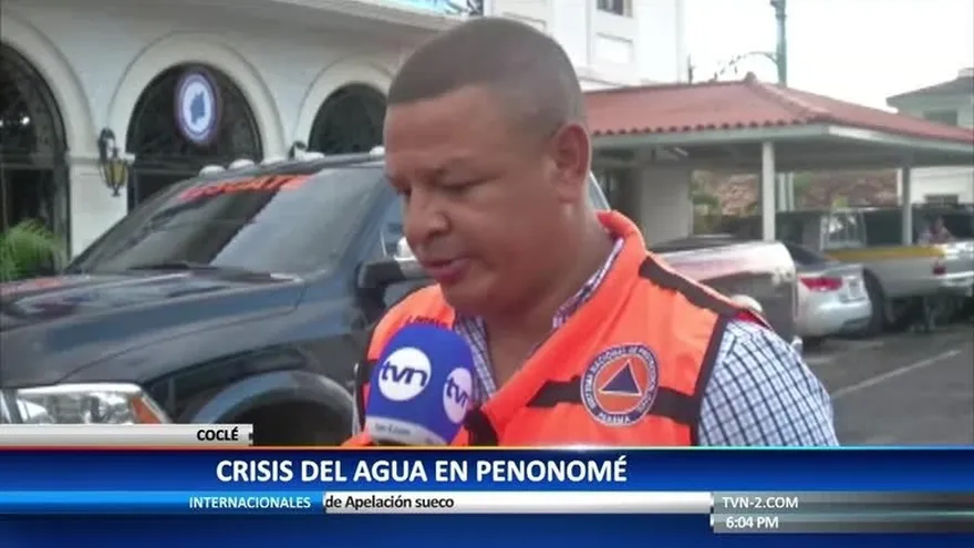 Crisis de agua en Penonomé