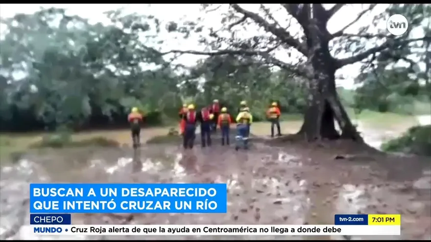 Buscan a un hombre que intentó cruzar un río en Chepo
