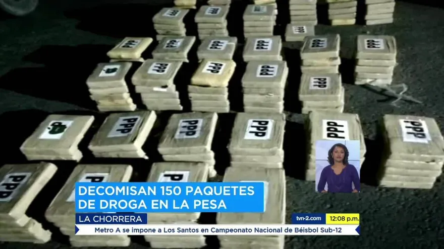 Decomisan 150 paquetes de droga en La Chorrera