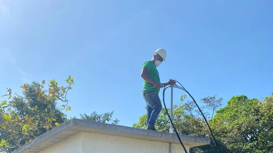 Fueron conectados tres pozos.