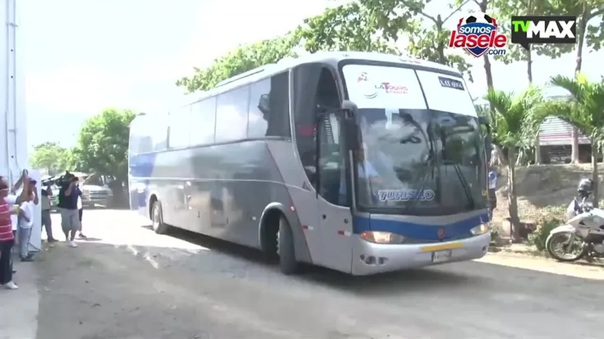 Llegada de la Sele a San Pedro Sula