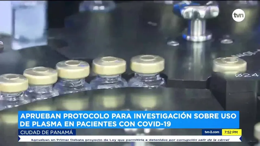 Aprueban protocolo para investigación sobre uso de plasma en pacientes con COVID-19