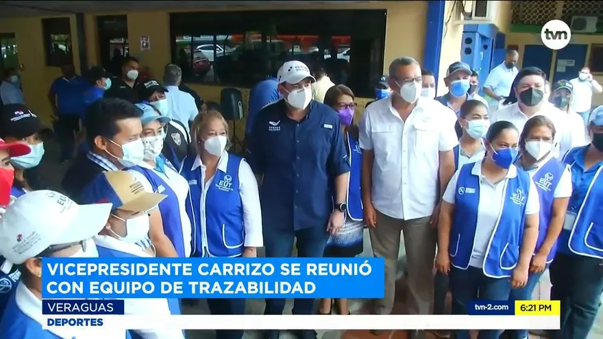 Vicepresidente Carrizo se reúne con coordinadores de vacunación en Veraguas