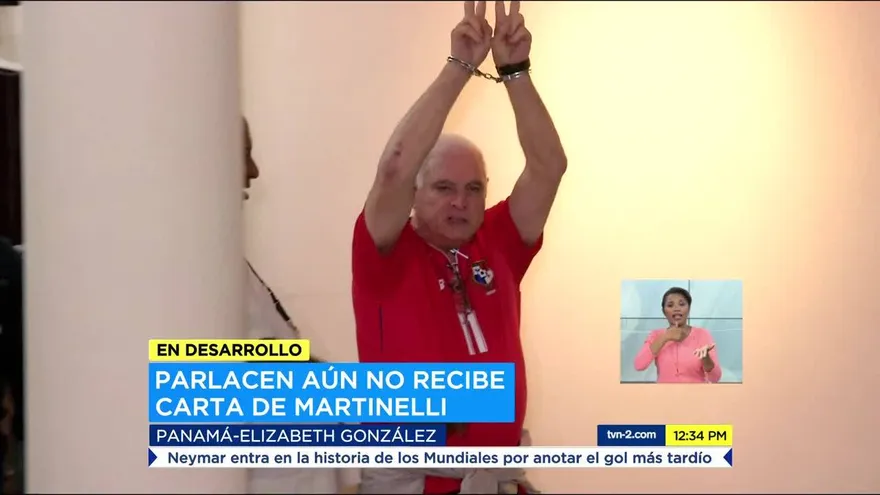 Renuncia de Martinelli deberá ser comunicada al pleno del Parlacen