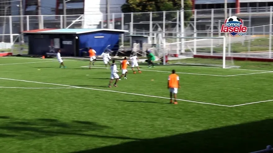 El segundo día de los entrenamientos de la Sele