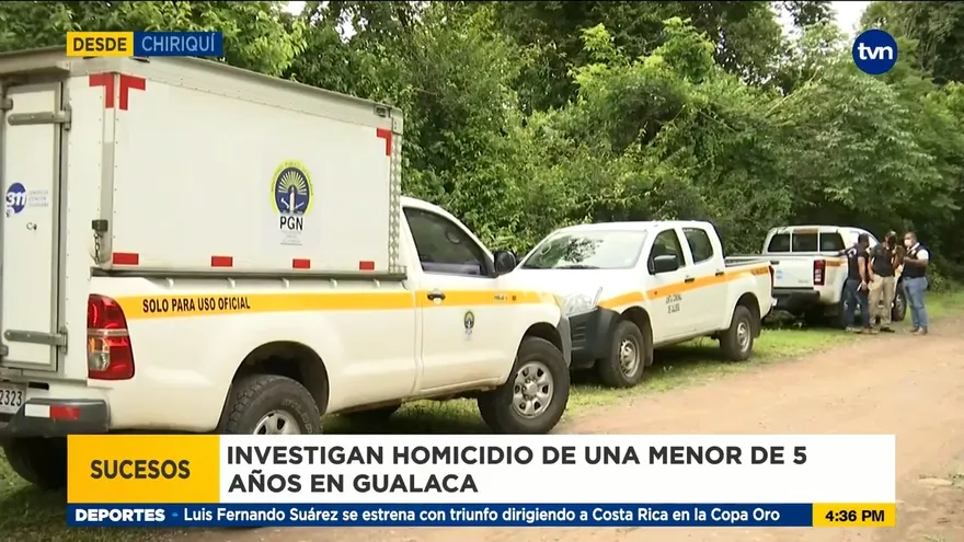 Inicia investigación de homicidio de una menor en Chiriquí