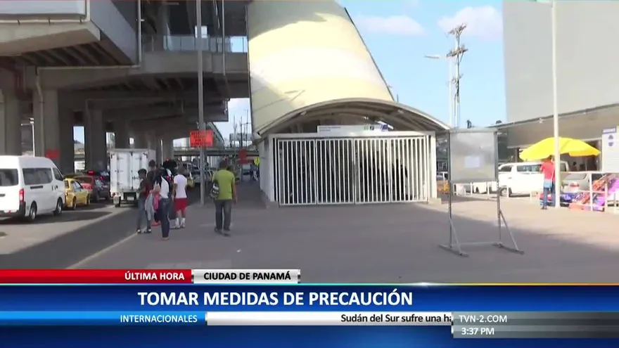 Autoridad del Metro de Panamá reacciona tras fuerte sismo.mov