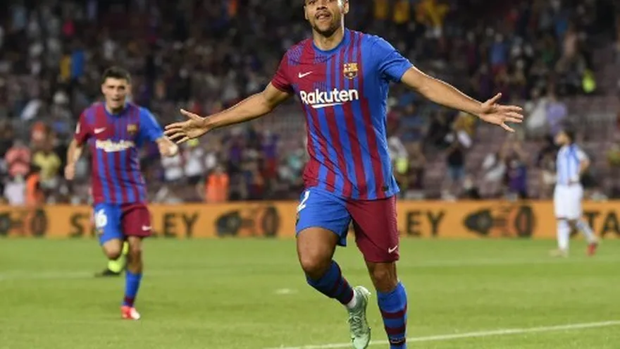Braithwaite, jugador del Barcelona.