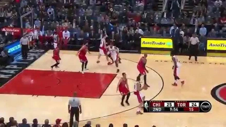 Chicago Bulls 100 - Toronto Raptors 93