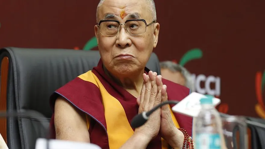El líder espiritual tibetano, dalia lama.