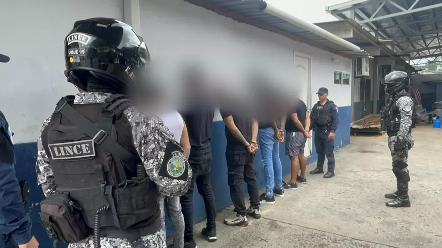 Detenciones en El Chorrillo.