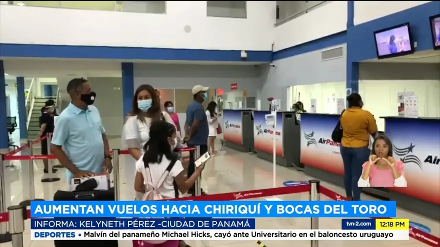 Incrementan vuelos hacia Chiriquí y Bocas del Toro