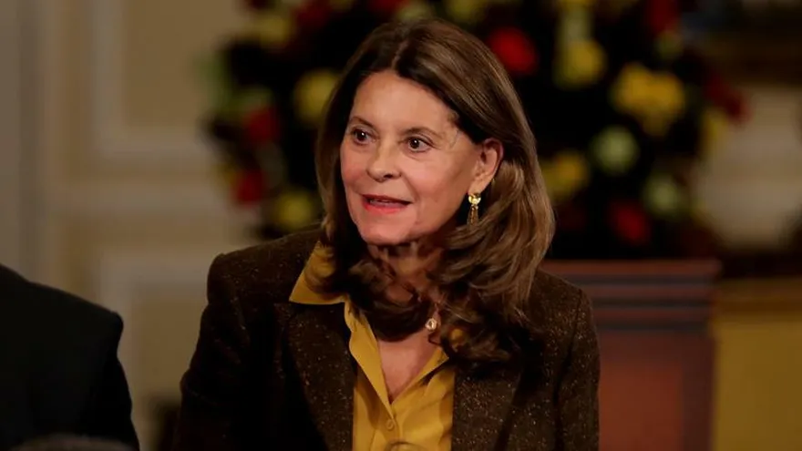 La vicepresidenta de Colombia, Marta Lucía Ramírez.
