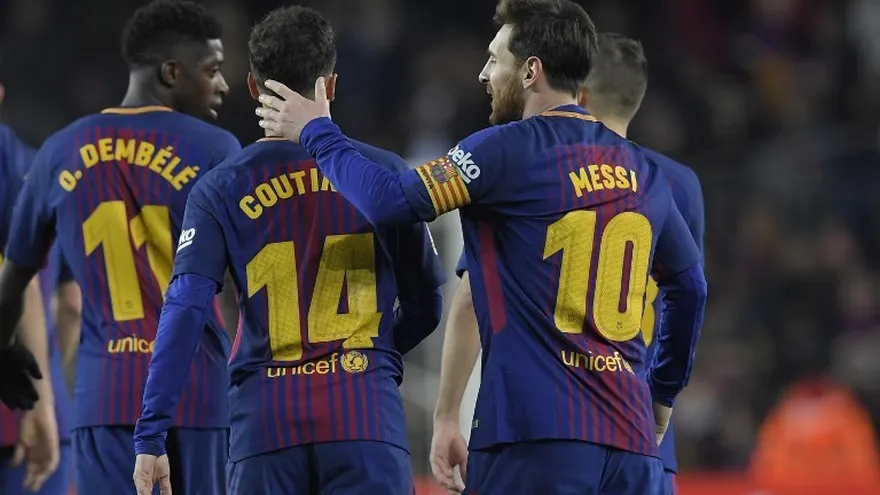 Barcelona  con una goleada ante el Girona