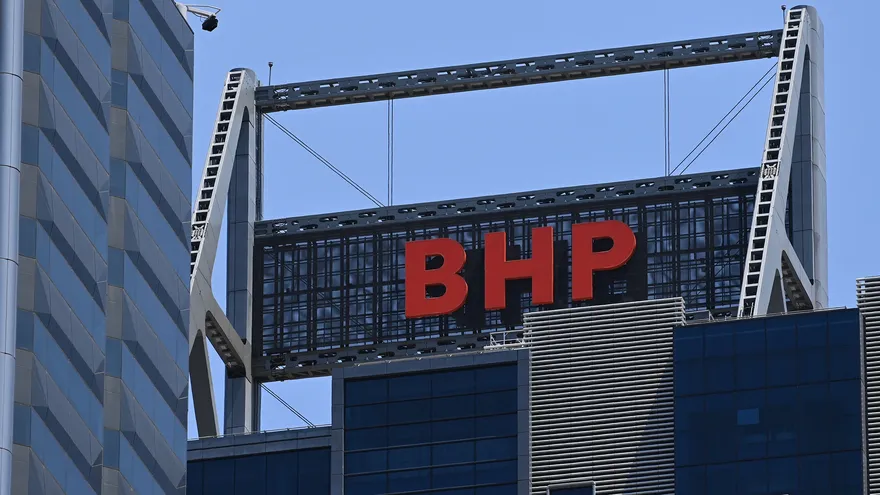 Instalaciones de la empresa minera BHP