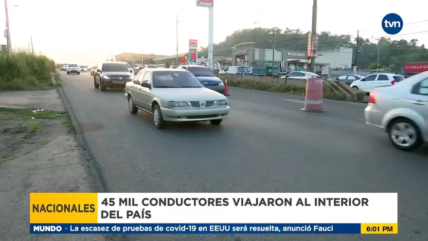 Miles de conductores retornan a la capital