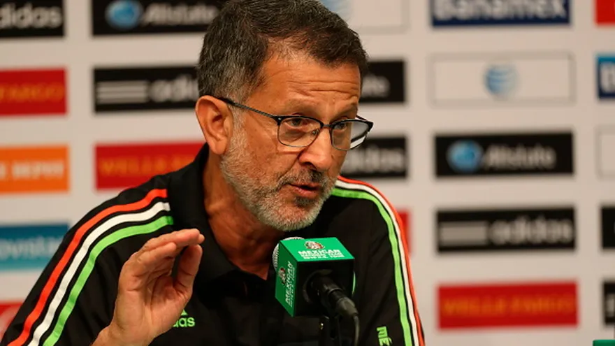 Juan Carlos Osorio, director técnico de la Selección de México.