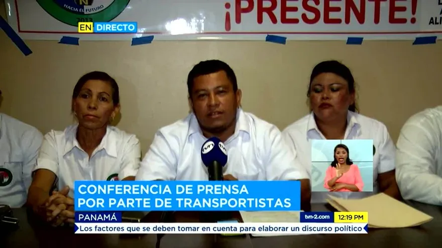 Transportistas de rutas internas anuncian medidas de presión