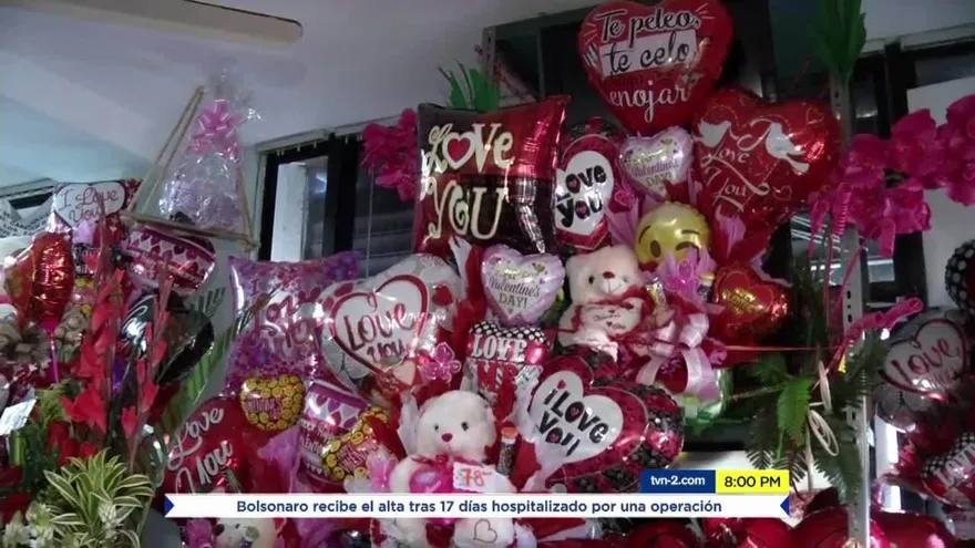 Aumenta la venta de flores por San Valentín