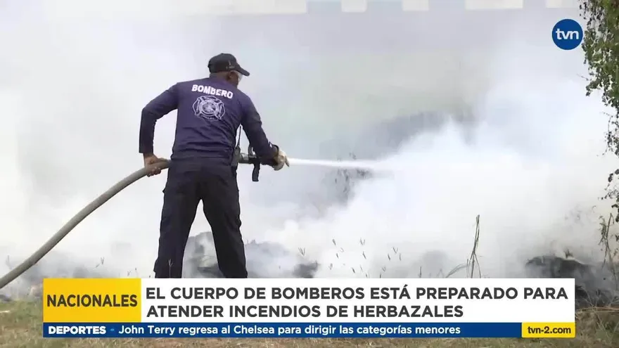 Con la llegada de la temporada seca aumentan los incendios de herbazales