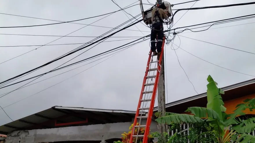 Trabajos en los servicios eléctricos