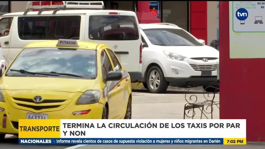 Reacciones por levantamiento de medidas de par y non y taxis