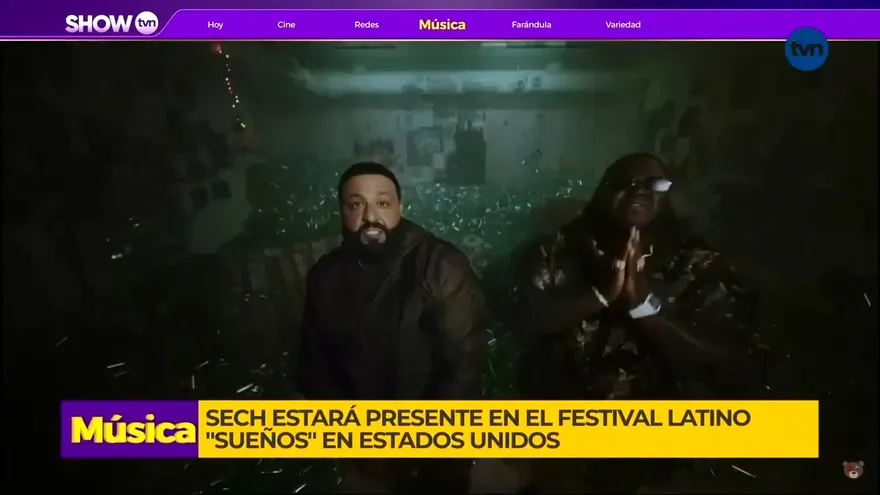 Show TVN: El artista panameño Sech es nominado para diversas premiaciones