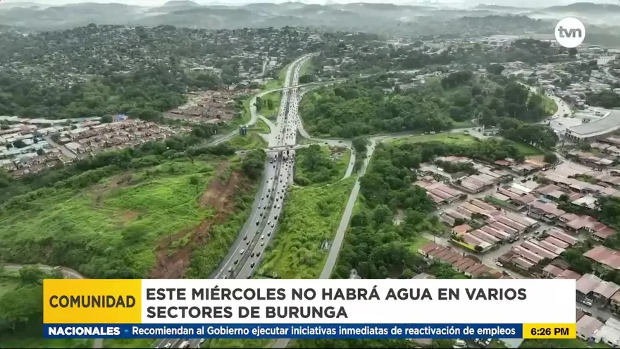 Residentes en Arraiján no tendrán agua este miércoles