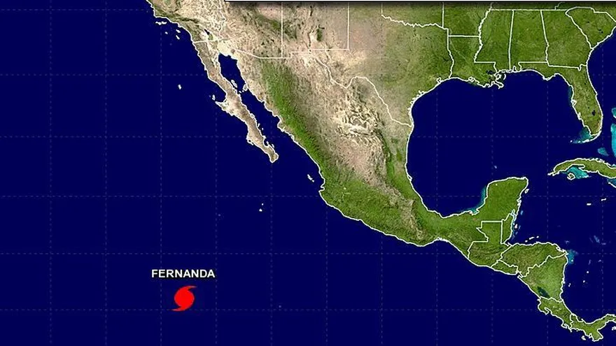 Fernanda ya es un poderoso huracán categoría 3 en el Pacífico