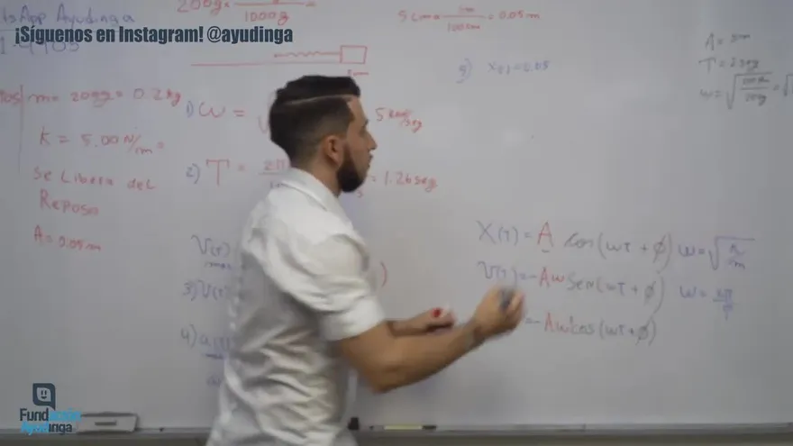 Física (Movimiento Armónico Simple) (M.A.S.) Viernes 13 de marzo de 2020