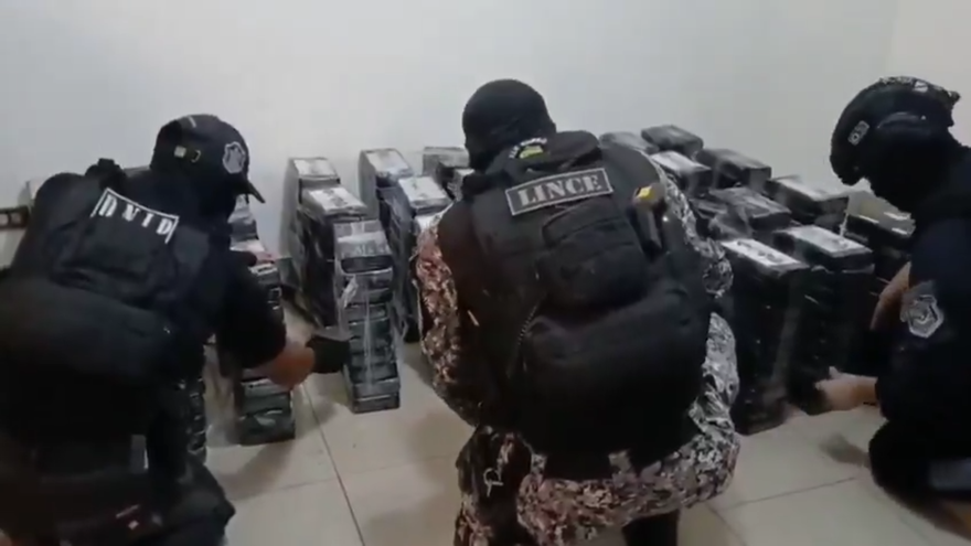 En un allanamiento en Condado del Rey se incautaron 509 paquetes de presunta droga.