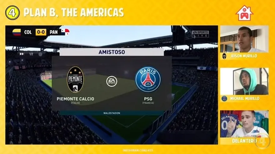 Michael Amir Murillo a la final del torneo FIFA20